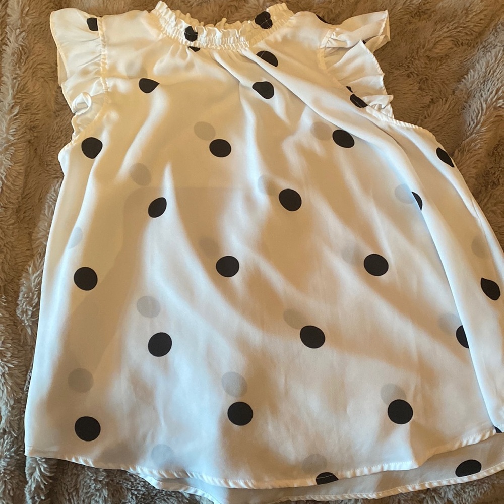 Polk a dot shirt